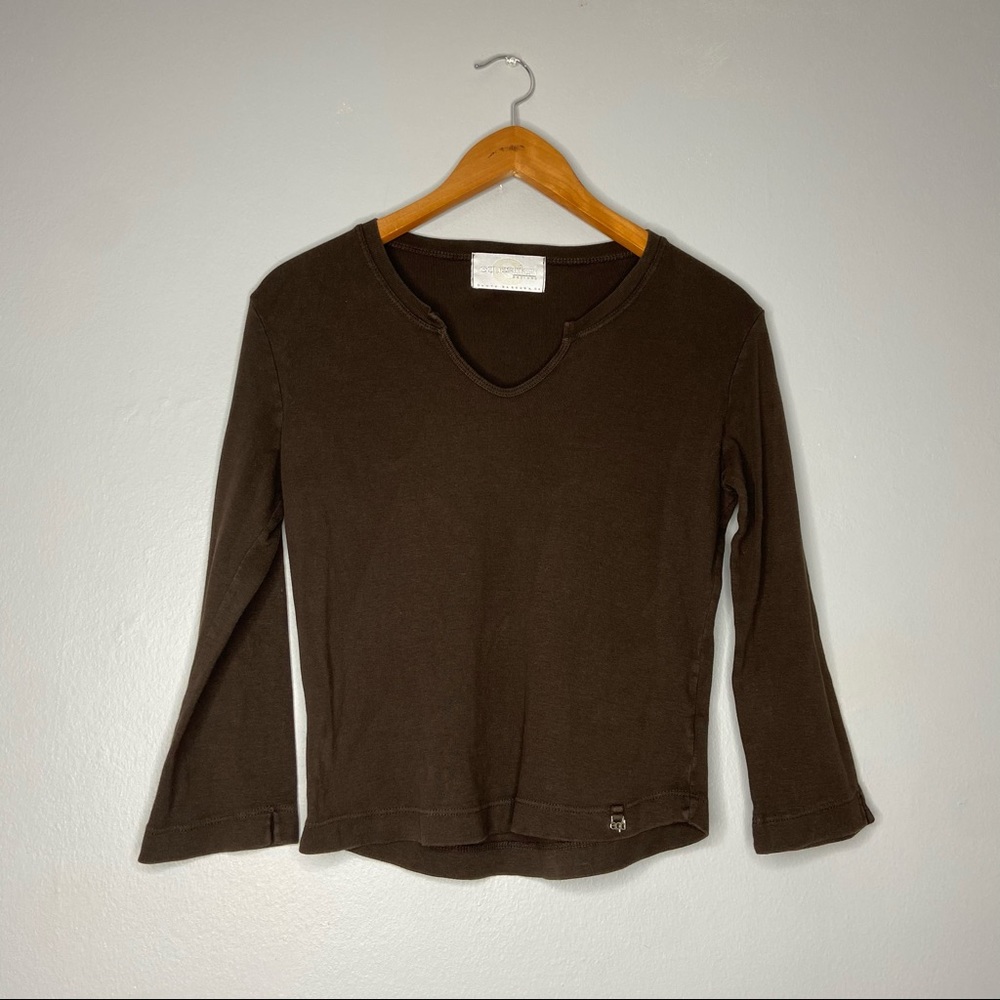 Vintage Equestrian Designs Santa Barbara CA Brown Shirt I